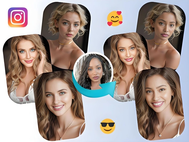 Social Media Fun with Batch Face Swap