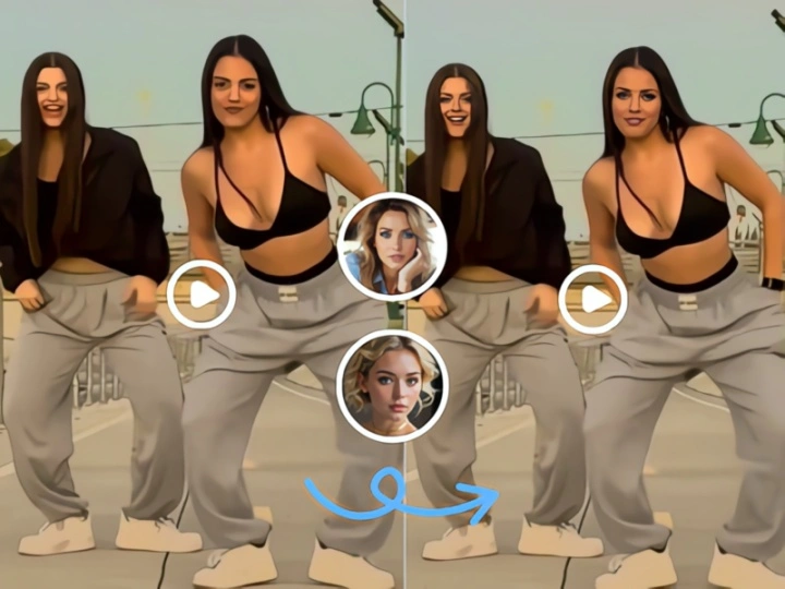 Go Viral on Social Media with Multi Face Swap Video